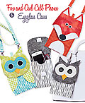 Fox and Owl Cell Phone Eyeglass Cases *