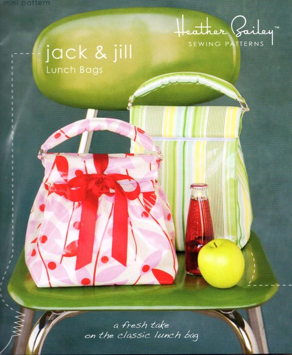 Jack and Jill Lunch Bag Pattern