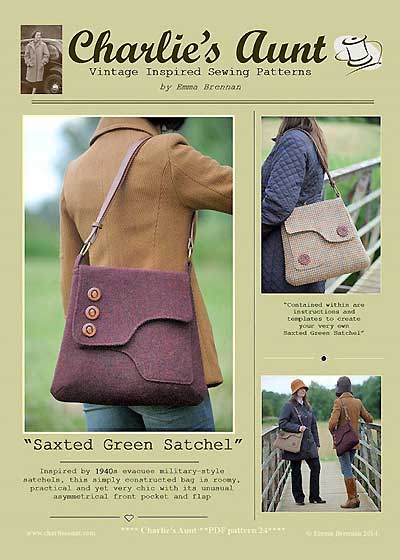 Saxted Green Satchel Pattern * - Click Image to Close