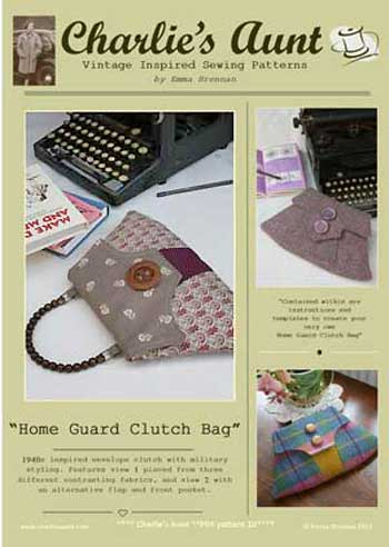 Home Guard Clutch Bags Pattern * - Click Image to Close