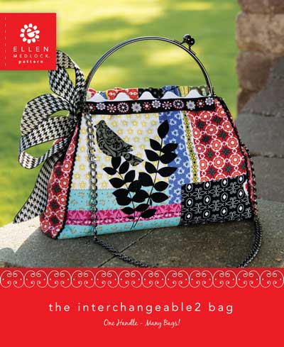 The Interchangeable 2 Bag Pattern Kit * - Black Frame - Click Image to Close