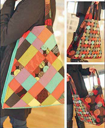 Trapezoid Tote Pattern * - Click Image to Close