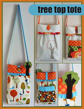 Tree Top Tote Pattern - Click Image to Close