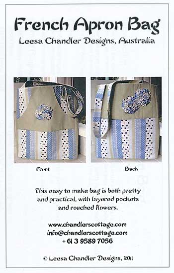 French Apron Bag Pattern - Click Image to Close