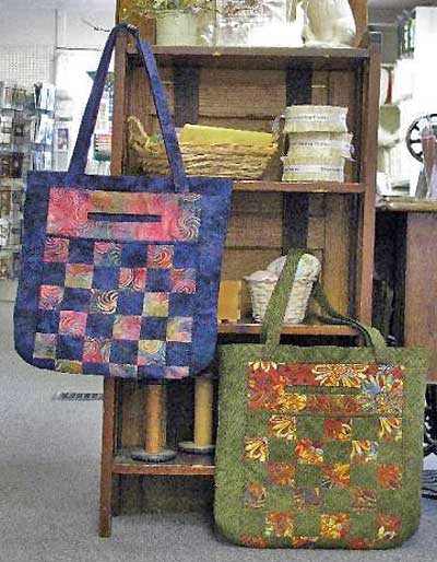 City To Market Tote Pattern (Cross Town Carry) - Click Image to Close