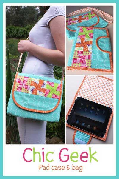 Chic Geek IPad Case and Bag Pattern - Click Image to Close