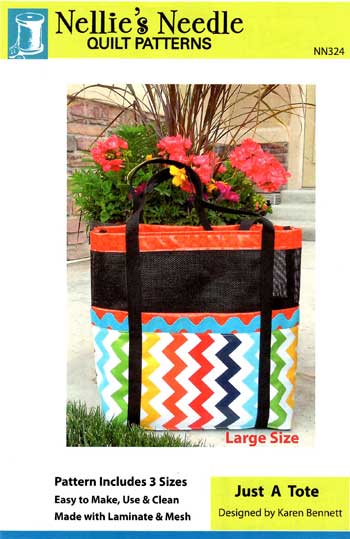 Just A Tote Pattern - Click Image to Close