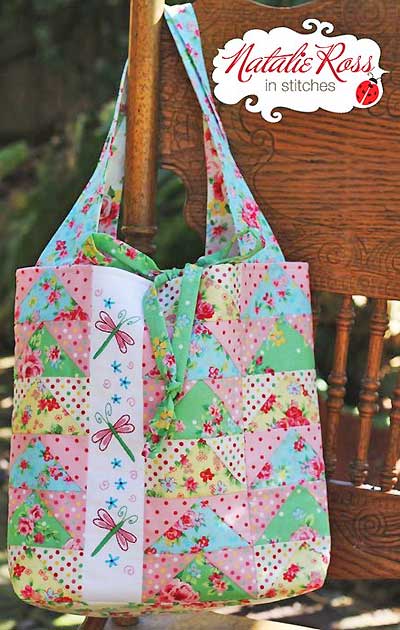 Dizzy Dizzy Dragonfly Bag Pattern - Click Image to Close