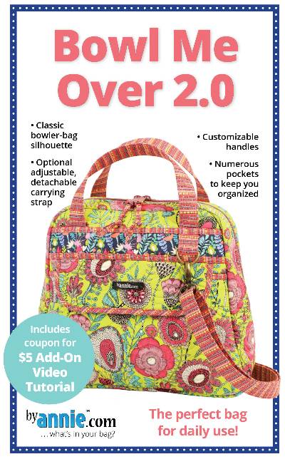 Bowl Me Over 2.0 Bag Pattern - Click Image to Close