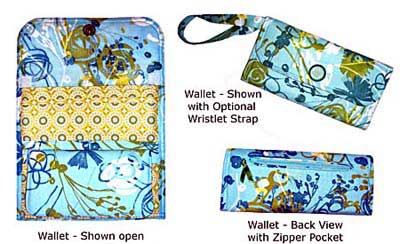 Money Bags Wallet Pattern * - Click Image to Close