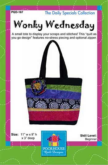 Wonky Wednesday Tote Pattern - Click Image to Close
