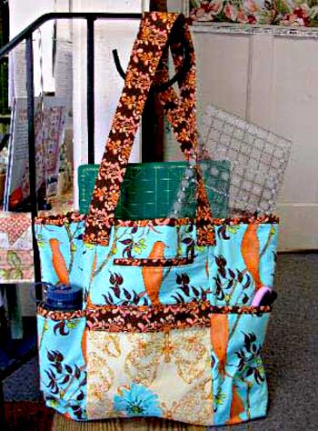 Cindy's Bag AKA The Monster Tote Pattern (Cross Town Carry) - Click Image to Close