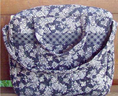 Computer Carrier - Rotary Cut Border Bag Pattern - Click Image to Close