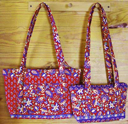 Allie's Bag - Rotary Cut Border Bag Pattern - Click Image to Close