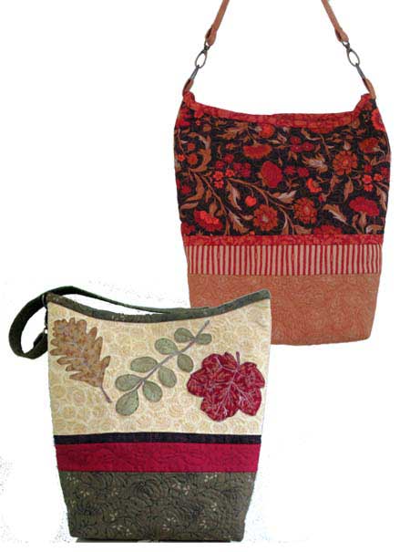 Turning Leaves Tote Pattern - Click Image to Close
