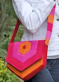 Hex Messenger Bag Pattern