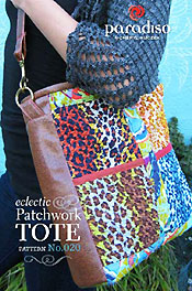 Eclectic Patchwork Tote Pattern