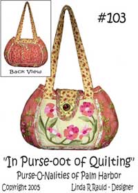 In Purse-oot of Quilting Purse Pattern *