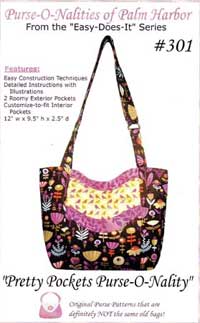 Pretty Pockets Purse-O-Nality Bag Pattern *