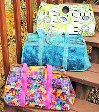 The Big Easy Expanding Tote Bag Pattern by WhistlePig Creek ...
