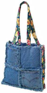 Recycled Denim Shopping Bag - Instructables - Make, How To, and DIY