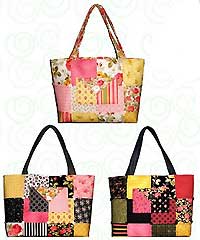 pattern quilts illustrated product 7 34 charm party tote pattern