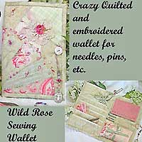 Wild Rose Sewing Wallet Pattern *