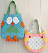 The Owl and The Pussy Cat Bag Pattern