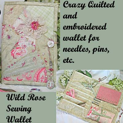 Wild Rose Sewing Wallet Pattern *