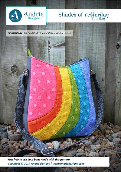 Shades of Yesterday Tote Bag Pattern * - Click Image to Close