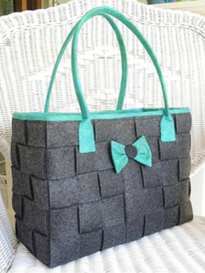 Woven Felt Tote Pattern - Click Image to Close