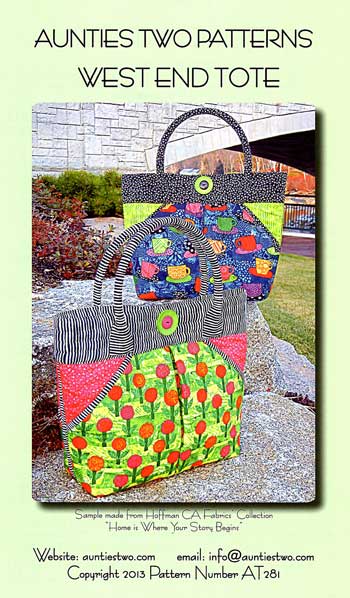 West End Tote Pattern - Click Image to Close