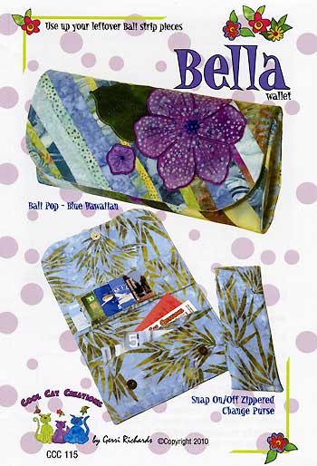 Bella Wallet Pattern - Click Image to Close