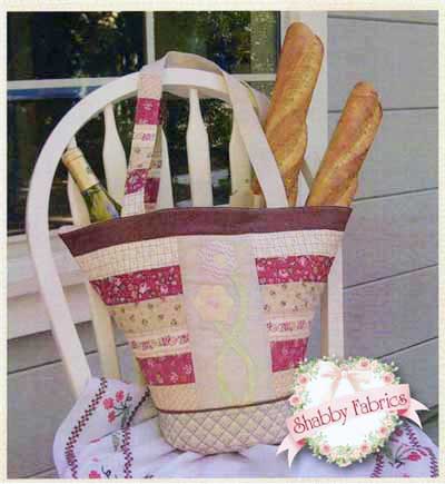 Market Tote Pattern by Keiko Clark - Click Image to Close