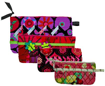 Eeny, Meeny, Miny and Moe Accessory Bags Pattern - Click Image to Close