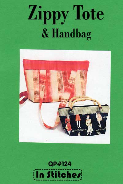 Zippy Tote and Handbag Pattern - Click Image to Close