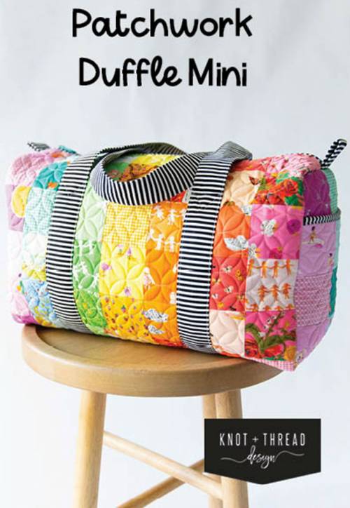 Patchwork Duffle Mini Pattern - Click Image to Close