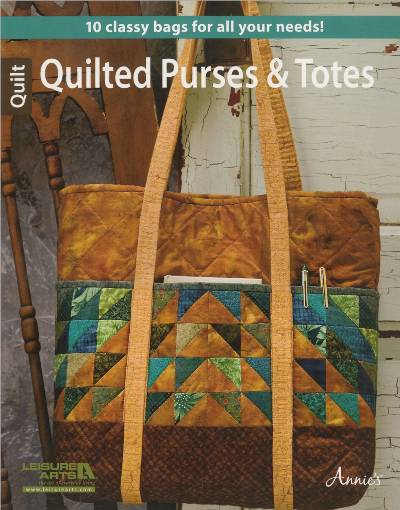 Annie's Quilted Purses & Totes Booklet - Click Image to Close