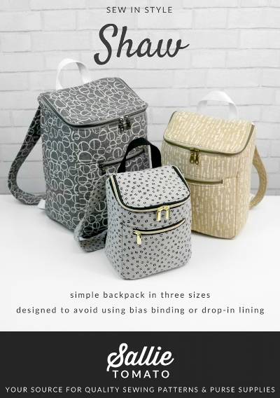 Shaw Backpacks Pattern - Click Image to Close