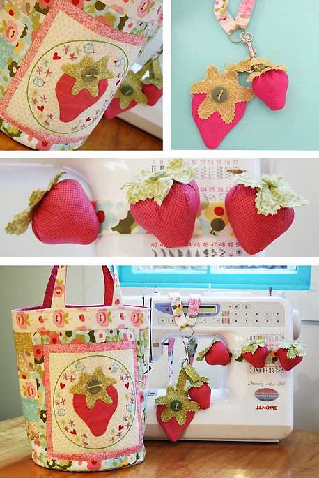 Strawberry Frenzy Pattern - Click Image to Close