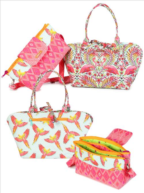 Night and Day Purse & Reversible Mini Tote Pattern - Click Image to Close