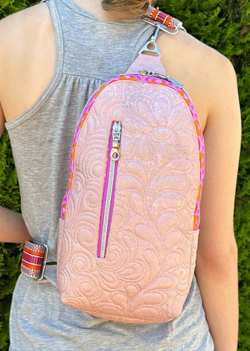 SweetPea Sling Crossbody Bag Pattern - Click Image to Close