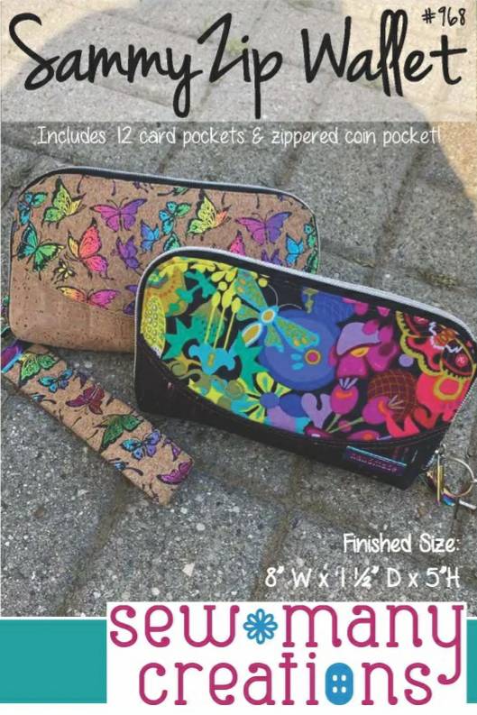 Sammy Zip Wallet Pattern * - Click Image to Close