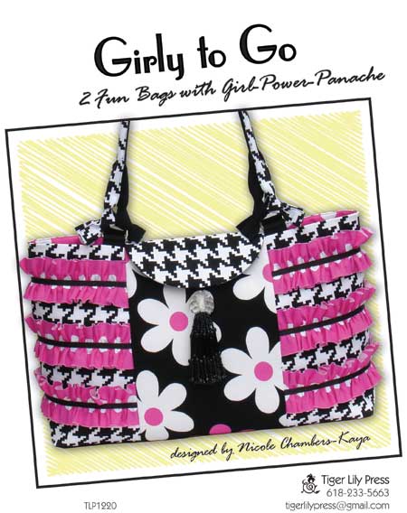 Girly To Go Bag Pattern * - Click Image to Close
