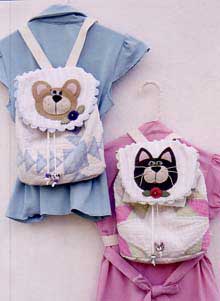 Kiddie Backpack Pattern - Click Image to Close