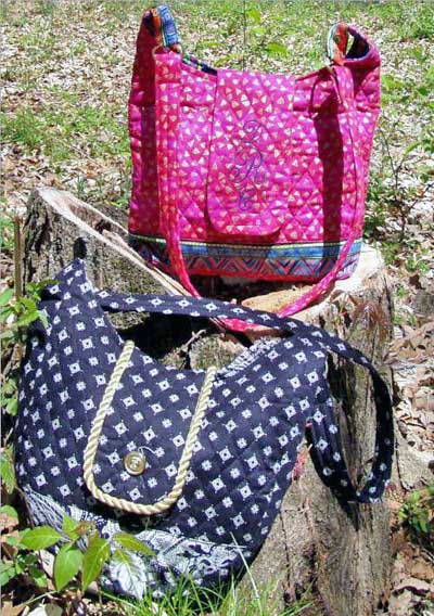 Kentucky Hobo Bag with Flat or Curved Bottom Pattern - Click Image to Close