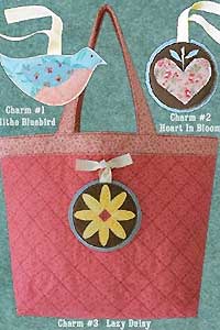 Tie 1 On Quilted Tote Bag Pattern