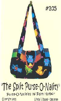 Split Purse-O-Nality Handbag Pattern *