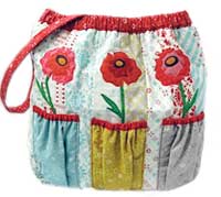 Ada's Poppies II Diaper (Tote) Bag Pattern