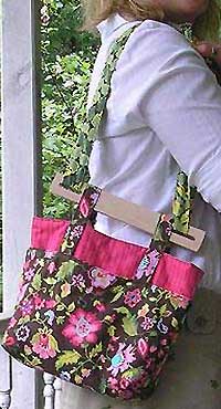 Cheryl's Bag Pattern with Handles (Cross Town Carry)